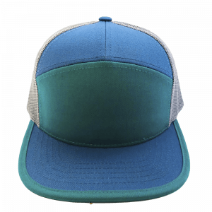 7 Panel Teal & Blue for hat builder