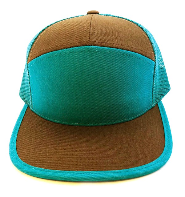 blank 7 panel hats