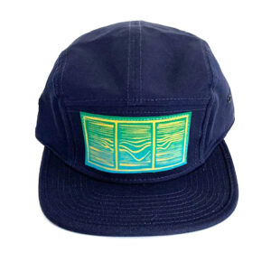 Blue Rythm Camp hat front view